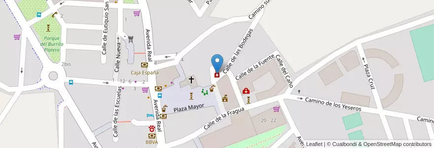 Mapa de ubicacion de Lda. Susana Pérez López en 西班牙, Castilla Y León, Valladolid, Cistérniga.