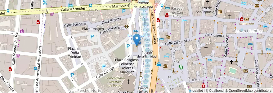 Mapa de ubicacion de Le Grand Café Centro en Spanien, Andalusien, Málaga, Málaga-Costa Del Sol, Málaga.