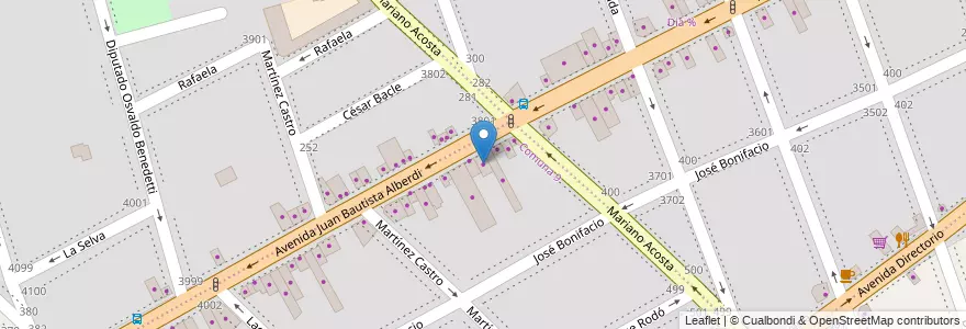 Mapa de ubicacion de Le Solé, Parque Avellaneda en アルゼンチン, Ciudad Autónoma De Buenos Aires, Comuna 9, ブエノスアイレス, Comuna 10.