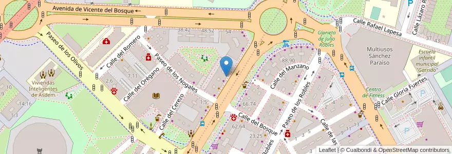 Mapa de ubicacion de Learn&fun UP! en Spagna, Castilla Y León, Salamanca, Campo De Salamanca, Salamanca.