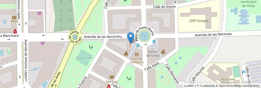 Mapa de ubicacion de Leo como juego en 스페인, Comunidad De Madrid, Comunidad De Madrid, Área Metropolitana De Madrid Y Corredor Del Henares, Pinto.