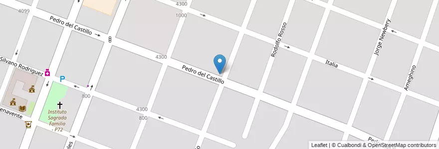 Mapa de ubicacion de L'etoile en アルゼンチン, チリ, メンドーサ州, Departamento Guaymallén, Distrito Villa Nueva.