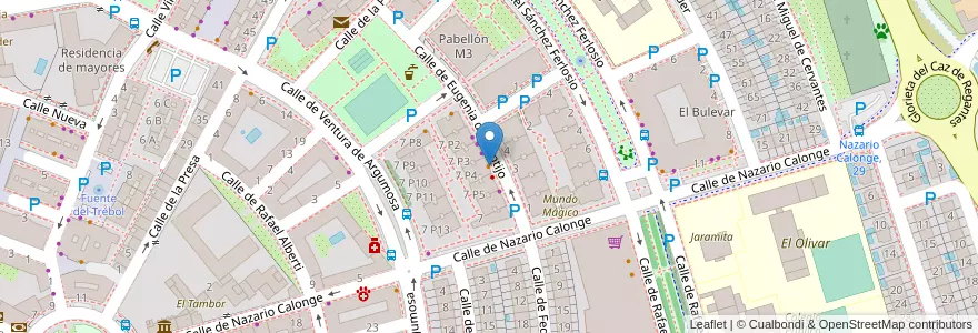 Mapa de ubicacion de Lety's tapas en Espagne, Communauté De Madrid, Communauté De Madrid, Área Metropolitana De Madrid Y Corredor Del Henares, San Fernando De Henares.