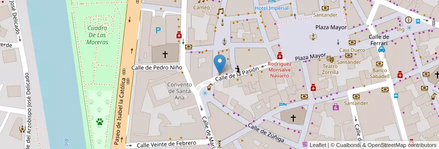 Mapa de ubicacion de Levintage en Sepanyol, Castilla Y León, Valladolid, Valladolid.