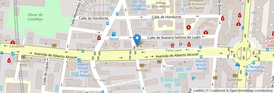 Mapa de ubicacion de Liberata en إسبانيا, منطقة مدريد, منطقة مدريد, Área Metropolitana De Madrid Y Corredor Del Henares, مدريد.