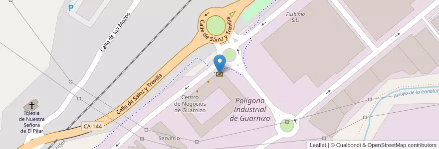 Mapa de ubicacion de Liberbank en スペイン, カンタブリア州, カンタブリア州, Santander, El Astillero.