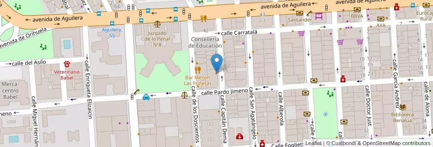 Mapa de ubicacion de Libra en Испания, Валенсия, Аликанте, Алаканти, Аликанте.