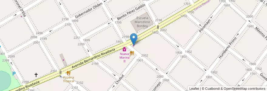 Mapa de ubicacion de Libreria El Colegio en 阿根廷, 布宜诺斯艾利斯省, Partido De Lanús, Lanús Oeste.