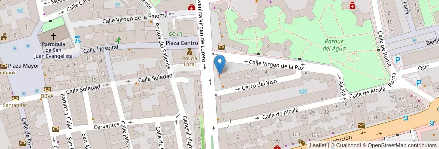 Mapa de ubicacion de Liderium en Испания, Мадрид, Мадрид, Área Metropolitana De Madrid Y Corredor Del Henares, Torrejón De Ardoz.