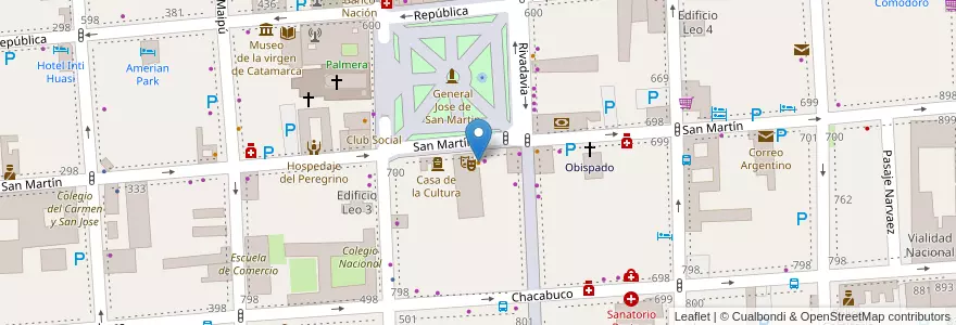 Mapa de ubicacion de Limar en アルゼンチン, カタマルカ州, Departamento Capital, Municipio De San Fernando Del Valle De Catamarca, San Fernando Del Valle De Catamarca.