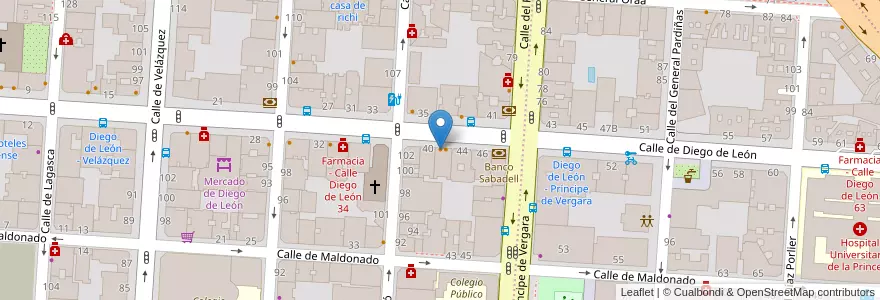 Mapa de ubicacion de Limone en Испания, Мадрид, Мадрид, Área Metropolitana De Madrid Y Corredor Del Henares, Мадрид.