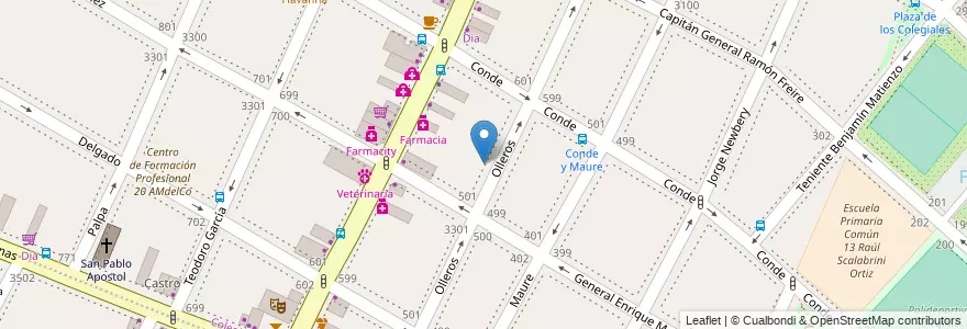 Mapa de ubicacion de Little Stars, Colegiales en Arjantin, Ciudad Autónoma De Buenos Aires, Buenos Aires.