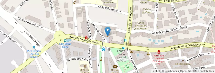 Mapa de ubicacion de Livarno en Spain, Community Of Madrid, Community Of Madrid, Área Metropolitana De Madrid Y Corredor Del Henares, Madrid.
