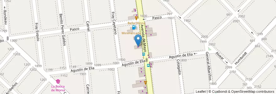 Mapa de ubicacion de Living Femme en Argentinië, Buenos Aires, Partido De La Matanza, Ramos Mejía.