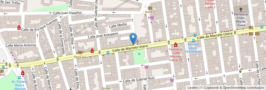 Mapa de ubicacion de Llao Llao en Испания, Мадрид, Мадрид, Área Metropolitana De Madrid Y Corredor Del Henares, Мадрид.