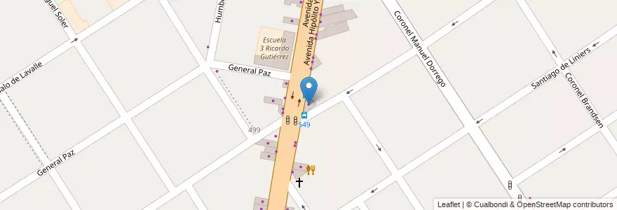 Mapa de ubicacion de Lo de Claudio en Argentina, Buenos Aires, Partido De Lomas De Zamora, Temperley.