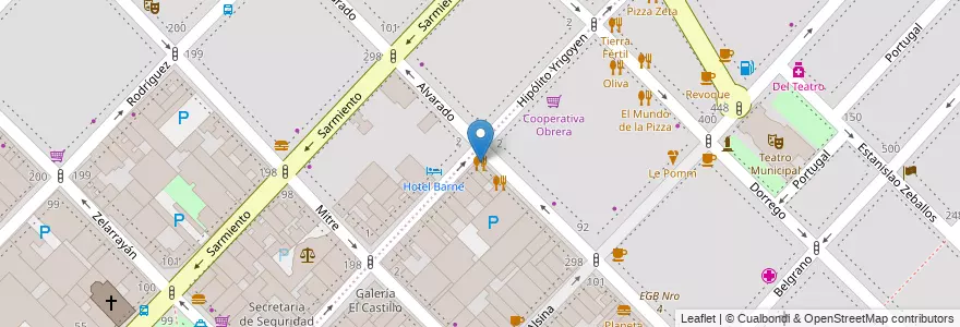 Mapa de ubicacion de Lo de Julián en Arjantin, Buenos Aires, Partido De Bahía Blanca, Bahía Blanca.