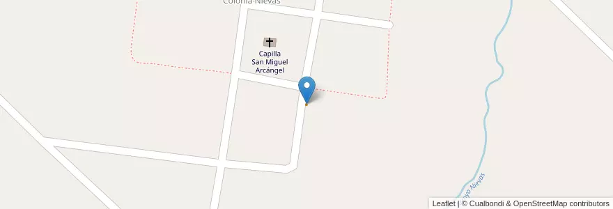 Mapa de ubicacion de Lo de Pedro en Arjantin, Buenos Aires, Partido De Olavarría.