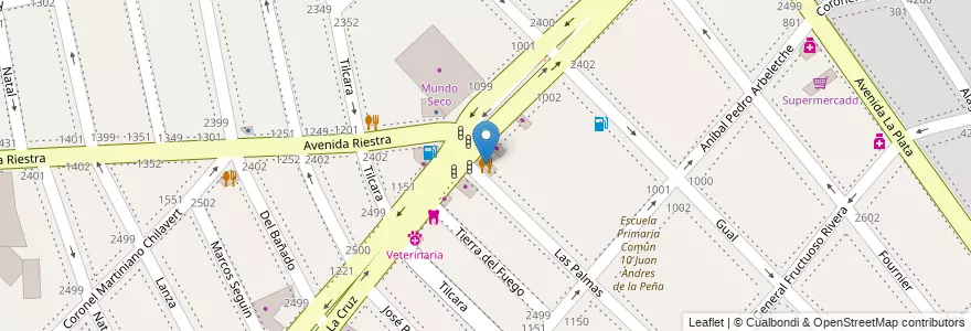 Mapa de ubicacion de Lo de PePe, Nueva Pompeya en Аргентина, Буэнос-Айрес, Comuna 4, Буэнос-Айрес.