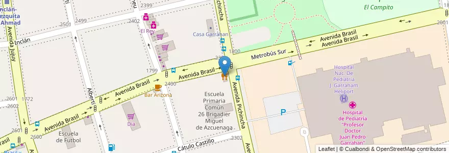 Mapa de ubicacion de Lo de Titin, Parque Patricios en アルゼンチン, Ciudad Autónoma De Buenos Aires, Comuna 4, ブエノスアイレス.