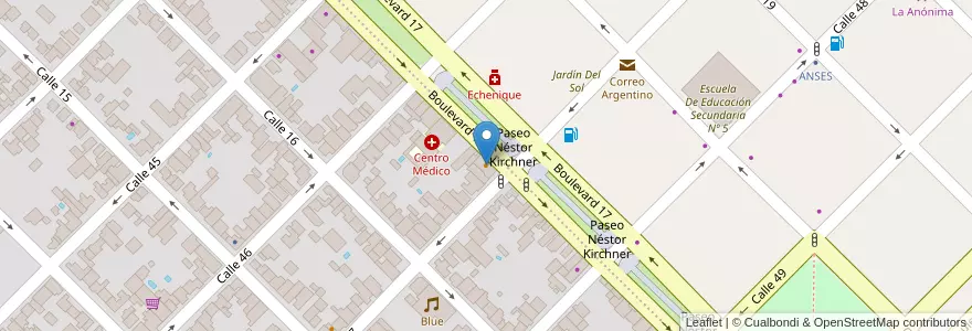 Mapa de ubicacion de Lo de Víctor en الأرجنتين, بوينس آيرس, Partido De Colón, Colón.