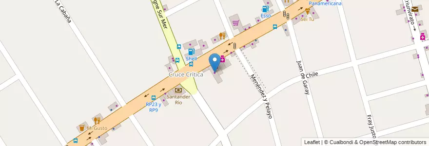 Mapa de ubicacion de Lo Jack en Argentinië, Buenos Aires, Partido De Tigre, Don Torcuato.