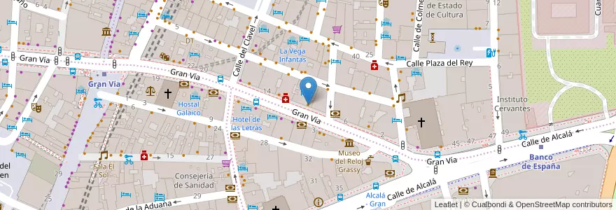Mapa de ubicacion de Lobby Market en スペイン, マドリード州, Comunidad De Madrid, Área Metropolitana De Madrid Y Corredor Del Henares, Madrid.