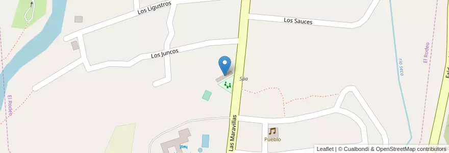 Mapa de ubicacion de Locales comerciales en Argentine, Catamarca, Departamento Ambato, Municipio De El Rodeo, El Rodeo.