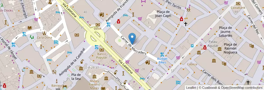 Mapa de ubicacion de Lock & be free en Espanha, Catalunha, Barcelona, Barcelonès, Barcelona.