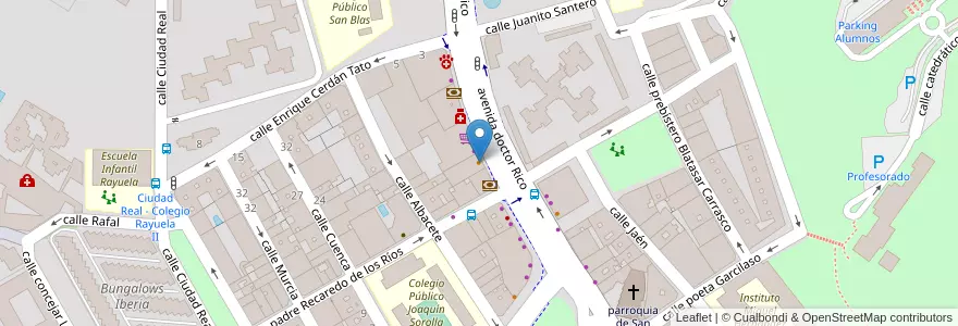 Mapa de ubicacion de Lockers park en スペイン, バレンシア州, Alacant / Alicante, L'Alacantí, Alacant / Alicante.