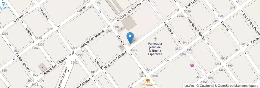 Mapa de ubicacion de Locunet, Villa Devoto en الأرجنتين, Ciudad Autónoma De Buenos Aires, Buenos Aires, Comuna 11.