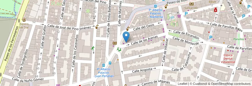 Mapa de ubicacion de Locutorio Ali II en إسبانيا, منطقة مدريد, منطقة مدريد, Área Metropolitana De Madrid Y Corredor Del Henares, مدريد.