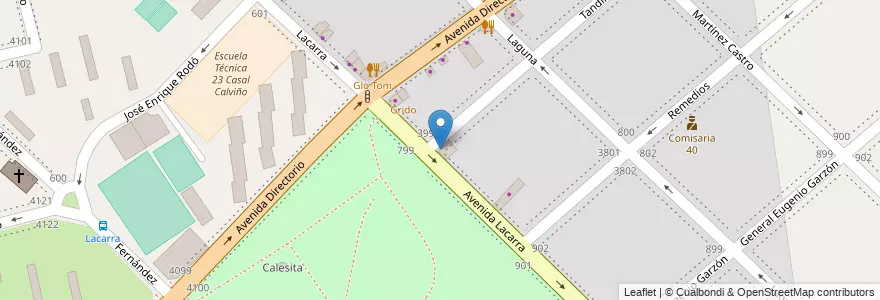 Mapa de ubicacion de Locutorio, Parque Avellaneda en 阿根廷, Ciudad Autónoma De Buenos Aires, Comuna 9, 布宜诺斯艾利斯.