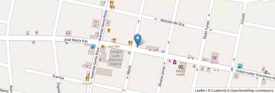 Mapa de ubicacion de Loma 07 en Arjantin, Buenos Aires, Partido De Morón, Castelar.