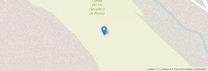 Mapa de ubicacion de Lomas del Sol (Secadero de Pasas) en Argentina, San Juan, Chile, Albardón.