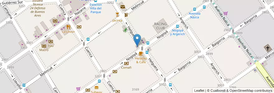 Mapa de ubicacion de London House, Villa del Parque en アルゼンチン, Ciudad Autónoma De Buenos Aires, ブエノスアイレス, Comuna 11.