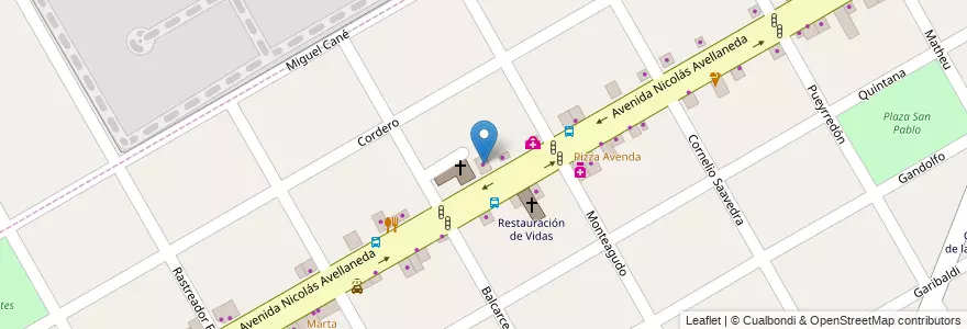 Mapa de ubicacion de Los 2 Hermanos en Arjantin, Buenos Aires, Partido De San Fernando, Victoria.