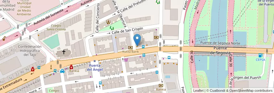 Mapa de ubicacion de Los 60 en スペイン, マドリード州, Comunidad De Madrid, Área Metropolitana De Madrid Y Corredor Del Henares, Madrid.