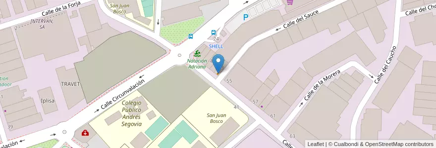 Mapa de ubicacion de Los Amigos en 스페인, Comunidad De Madrid, Comunidad De Madrid, Área Metropolitana De Madrid Y Corredor Del Henares, Torrejón De Ardoz.