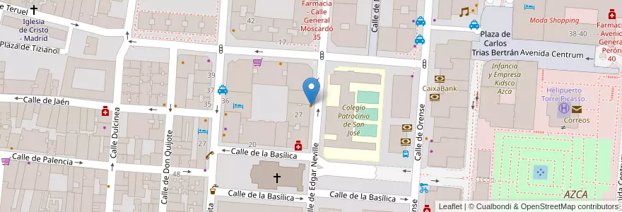 Mapa de ubicacion de Los Buenos Caldos en 스페인, Comunidad De Madrid, Comunidad De Madrid, Área Metropolitana De Madrid Y Corredor Del Henares, 마드리드.