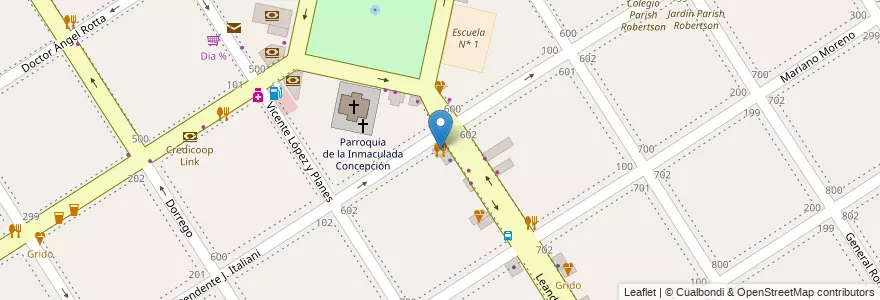 Mapa de ubicacion de Los Chicos en Arjantin, Buenos Aires, Partido De Esteban Echeverría, Monte Grande.