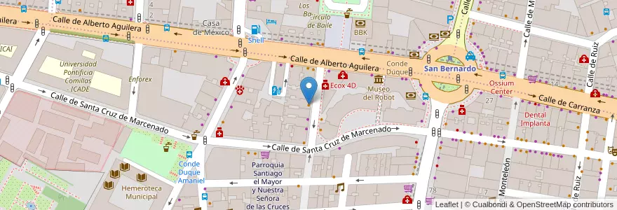 Mapa de ubicacion de Los Claveles en スペイン, マドリード州, Comunidad De Madrid, Área Metropolitana De Madrid Y Corredor Del Henares, Madrid.
