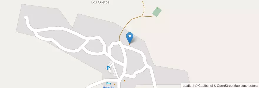 Mapa de ubicacion de Los Cuetos en スペイン, アストゥリアス州, アストゥリアス州, Llanes.