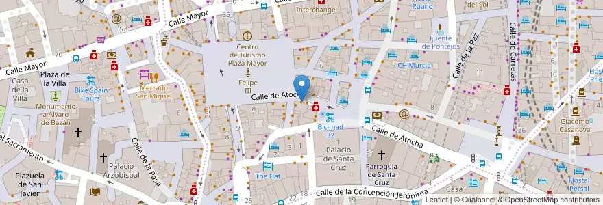 Mapa de ubicacion de Los Galayos en Spain, Community Of Madrid, Community Of Madrid, Área Metropolitana De Madrid Y Corredor Del Henares, Madrid.