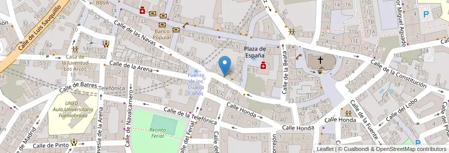 Mapa de ubicacion de Los Gavilanes en 西班牙, Comunidad De Madrid, Comunidad De Madrid, Área Metropolitana De Madrid Y Corredor Del Henares, Fuenlabrada.