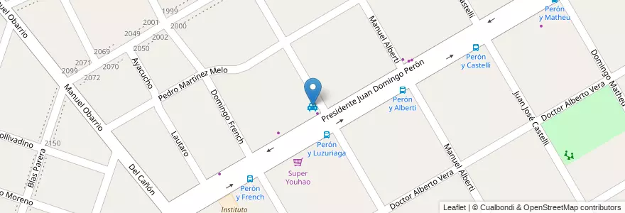 Mapa de ubicacion de Los Girasoles en Argentina, Buenos Aires, Partido De Moreno, Moreno.