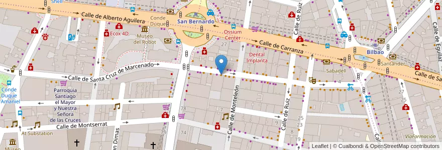 Mapa de ubicacion de Los Grifos en Испания, Мадрид, Мадрид, Área Metropolitana De Madrid Y Corredor Del Henares, Мадрид.