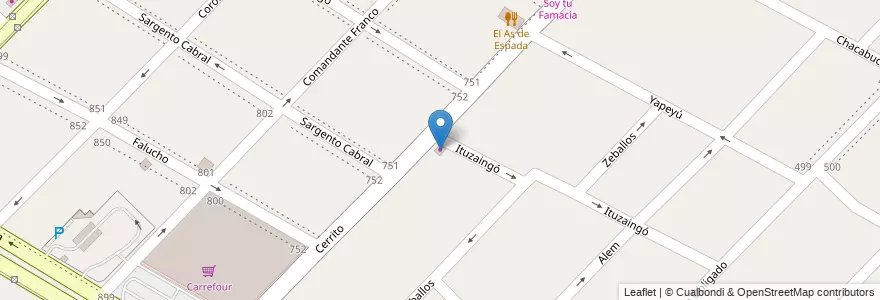 Mapa de ubicacion de Los Hermanos en Argentinien, Provinz Buenos Aires, Partido De Quilmes, Bernal.