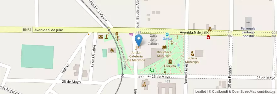 Mapa de ubicacion de Los marinos en 아르헨티나, Salta, Rosario De Lerma, Municipio De Campo Quijano.