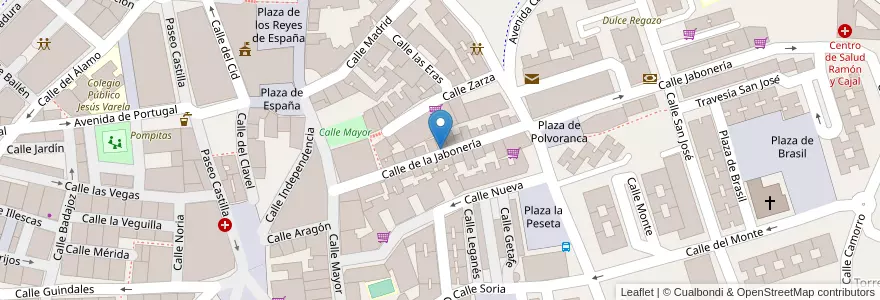 Mapa de ubicacion de Los Mofletes en إسبانيا, منطقة مدريد, منطقة مدريد, Área Metropolitana De Madrid Y Corredor Del Henares, Alcorcón.